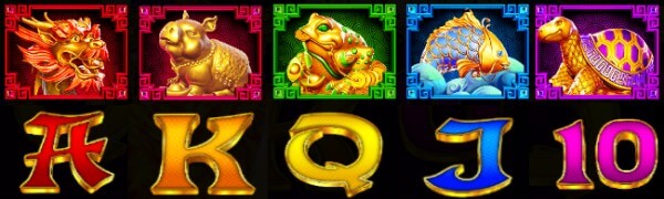 Kumpulan Simbol Slot Mania Phoenix Megaways