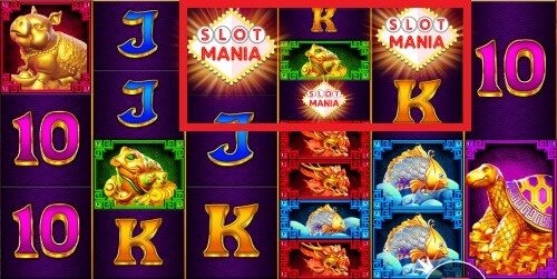 Menang Simbol Fitur Bonus 'Slot Mania'